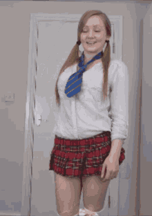 Schoolgirl Ribbons GIF