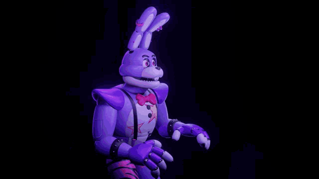 Glamrock Bonnie Fnaf Security Breach GIF