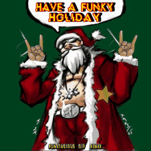 Funky Holidays Moonchild Memes GIF - Funky Holidays Moonchild Memes Santa Funk GIFs