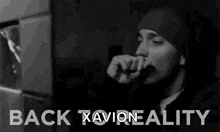 Eminem Back To Reality GIF - Eminem Back To Reality Rapper GIFs