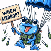 Croakey Airdrop GIF