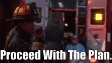 Station 19 Andy Herrera GIF - Station 19 Andy Herrera Proceed With The Plan GIFs
