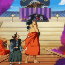 Oden Execution One Piece GIF
