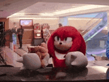 Knuckles Knuckles Eating GIF - Knuckles Knuckles Eating Knuckles Reaction GIFs