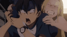Anime Fight Ushio GIF - Anime Fight Ushio Ushio Kofune GIFs
