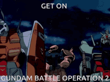 Get On Gundam Battle Operation2 GIF - Get On Gundam Battle Operation2 Gbo2 GIFs