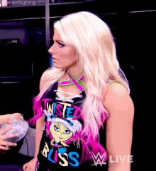 Alexa Bliss Embarrased GIF - Alexa Bliss Embarrased Leave GIFs