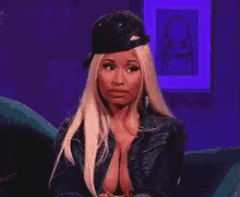 Nicki Minaj Shy GIF - Nicki Minaj Shy Embarrassed GIFs
