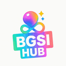 a logo for bgsi hub is surrounded by a pink circle