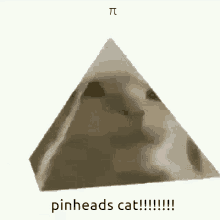 Pinhead Spinning Pyramid Cat GIF - Pinhead Spinning Pyramid Cat Pyramid Cat GIFs