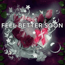 Feel Better Soon Flowers GIF - Feel Better Soon Flowers Sparkles GIFs