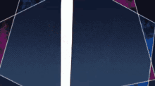 a pink light is coming out of a hole in a dark blue background .
