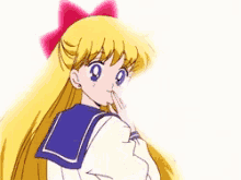 Sailor Moon Minako GIF - Sailor Moon Minako Wink GIFs