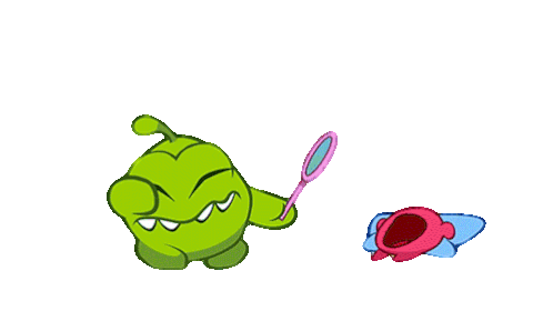 Blowing Bubbles Baby Angry Sticker - Blowing Bubbles Baby Angry Om Nom Stickers