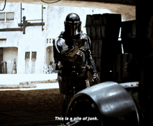 The Book Of Boba Fett This Is A Pile Of Junk GIF - The Book Of Boba Fett This Is A Pile Of Junk Pile Of Junk GIFs