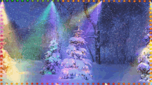 Merry Christmas Christmas Tree GIF - Merry Christmas Christmas Tree Snow GIFs