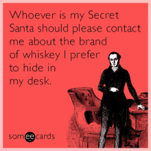 Secret Santa Whiskey GIF - Secret Santa Whiskey GIFs