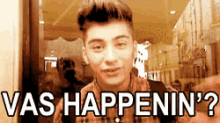 Vas Happenin Gurls? Hahahaha GIF - Zayn Malik One Direction Whats Happening GIFs