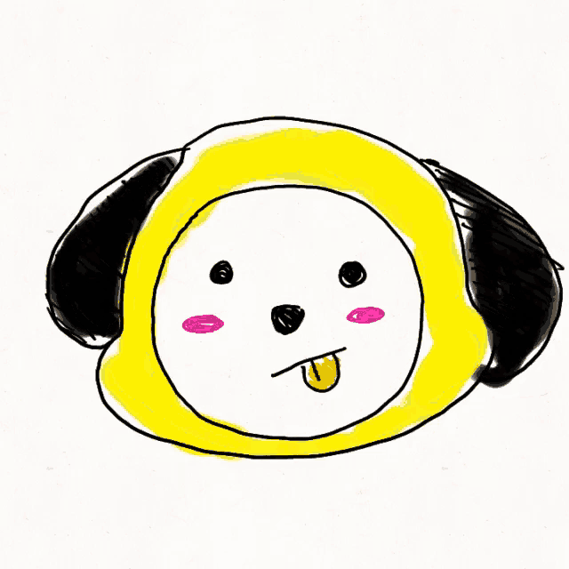 HOW TO DRAW CHIMMY | Easy & Cute Chimmy BT21 Drawing Tutorial For Beginner  / Kids - YouTube