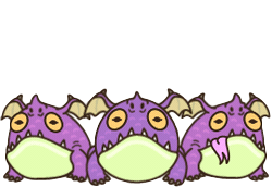 Triplets Dragon Sticker - Triplets Dragon Cute Stickers