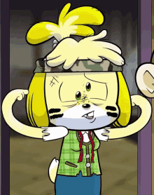 Duh Isabelle Animal Crossing GIF - Duh Isabelle Animal Crossing Isabelle GIFs
