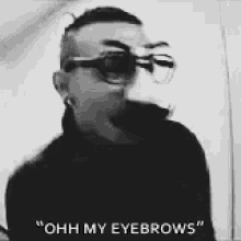 Chester Bennington Oh My Eyebrows GIF - Chester Bennington Oh My Eyebrows GIFs