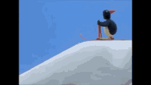 Pingu Penguin GIF - Pingu Penguin Skiing GIFs