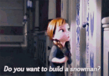 Frozen Lonely GIF - Frozen Lonely Build A Snowman GIFs