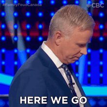 Here We Go Gerry Dee GIF - Here We Go Gerry Dee Family Feud Canada GIFs