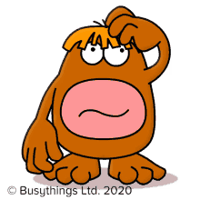Busythings Monkey GIF - Busythings Monkey Head Scratch GIFs