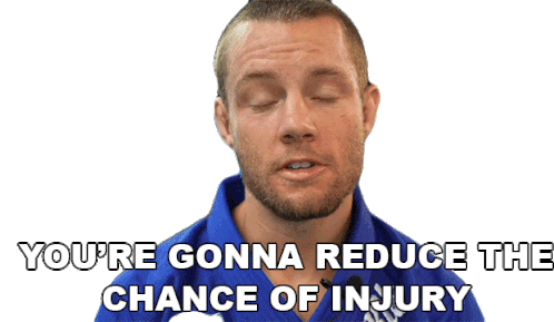 Youre Gonna Reduce The Chance Of Injury Jordan Preisinger Sticker - Youre Gonna Reduce The Chance Of Injury Jordan Preisinger Jordan Teaches Jiujitsu Stickers