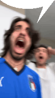 a blurry picture of a man wearing a jersey with the number 3 on it