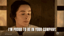 Im Proud To Be In Your Company Proud GIF - Im Proud To Be In Your Company Proud Grateful GIFs
