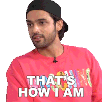 That'S How I Am Parth Samthaan Sticker - That'S How I Am Parth Samthaan Pinkvilla Stickers