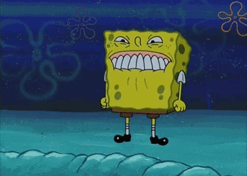 spongebob squarepants wisdom teeth gif