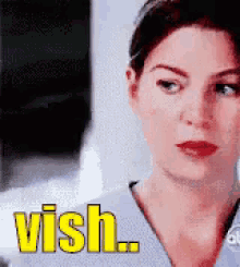 Meredith Greysanatomy Ellenpompeo Vish Reviradadeolho GIF