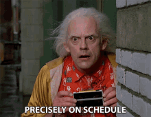 Precisely On Schedule Right On Schedule GIF - Precisely On Schedule Right On Schedule Right On Time GIFs