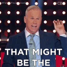 That Might Be The Funniest Answer Gerry Dee GIF - That Might Be The Funniest Answer Gerry Dee Family Feud Canada GIFs