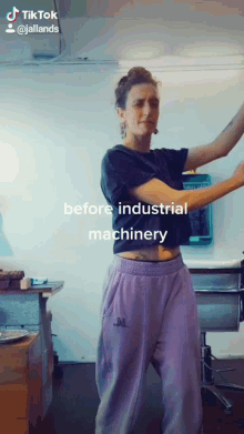 reading kapital tik tok dance moves industrial machinery