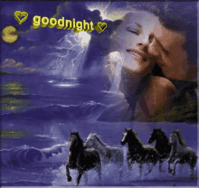 Jóéjszakát Good Night GIF - Jóéjszakát Good Night Horses GIFs