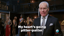 Tim Gunn Pitter Patter GIF - Tim Gunn Pitter Patter Heart Palpitations GIFs