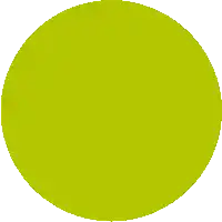 a yellow circle with a white circle in the middle of it