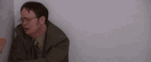 The Office GIF - Crying Dwightshrutte Theoffice GIFs