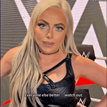 Liv Morgan Everyone Else Better Watch Out GIF - Liv Morgan Everyone Else Better Watch Out Wwe GIFs