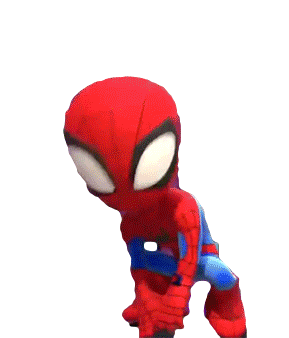Raise Hand Spider Man Sticker - Raise Hand Spider Man Peter Parker Stickers