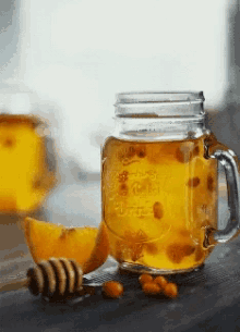 honey mason jar