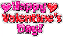 happy valentines day hearts red red heart glitter