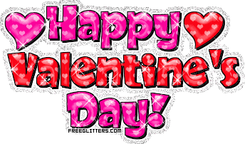 Happy Valentines Day Hearts Sticker - Happy Valentines Day Hearts Red Stickers