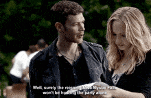 Klaus Caroline GIF