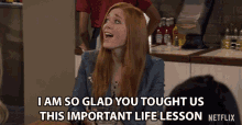 Im So Glad You Tought Us This Important Life Lesson GIF - Im So Glad You Tought Us This Important Life Lesson Important Life Lesson GIFs